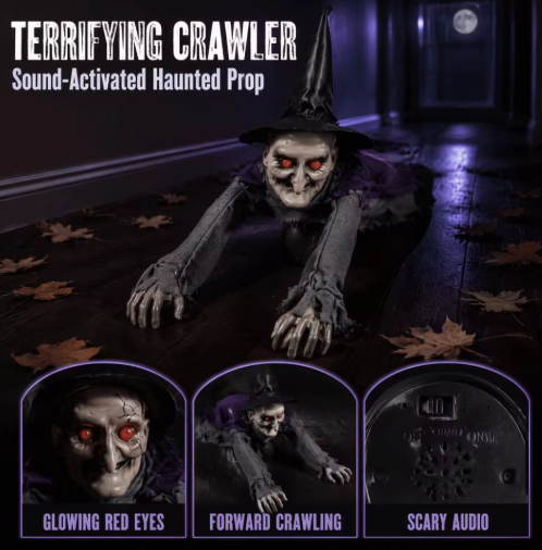 Terrifyng Doll That Crawls Along the Floor